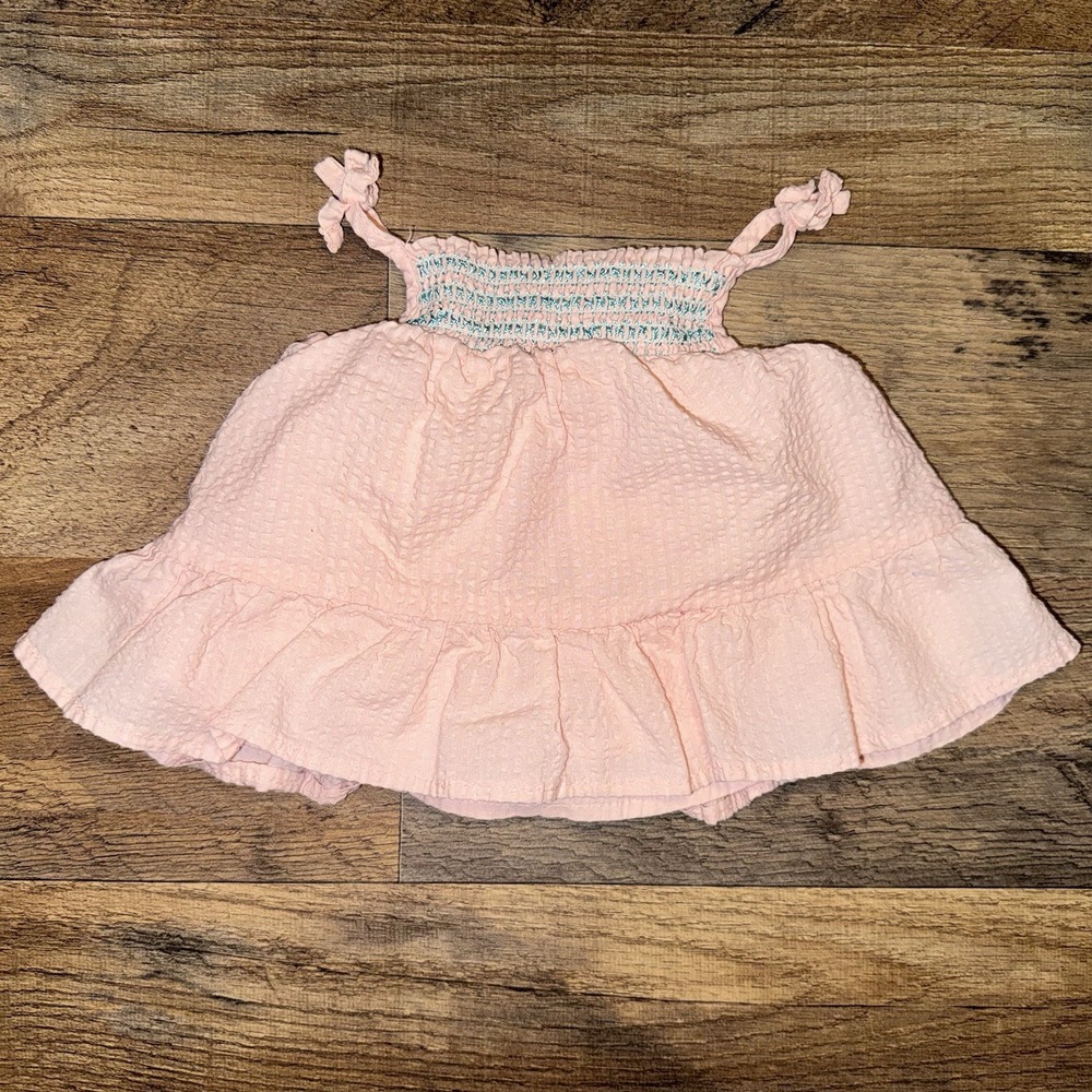 Tommy Bahama Baby Girl Sun Dress Pink 0-3 Months